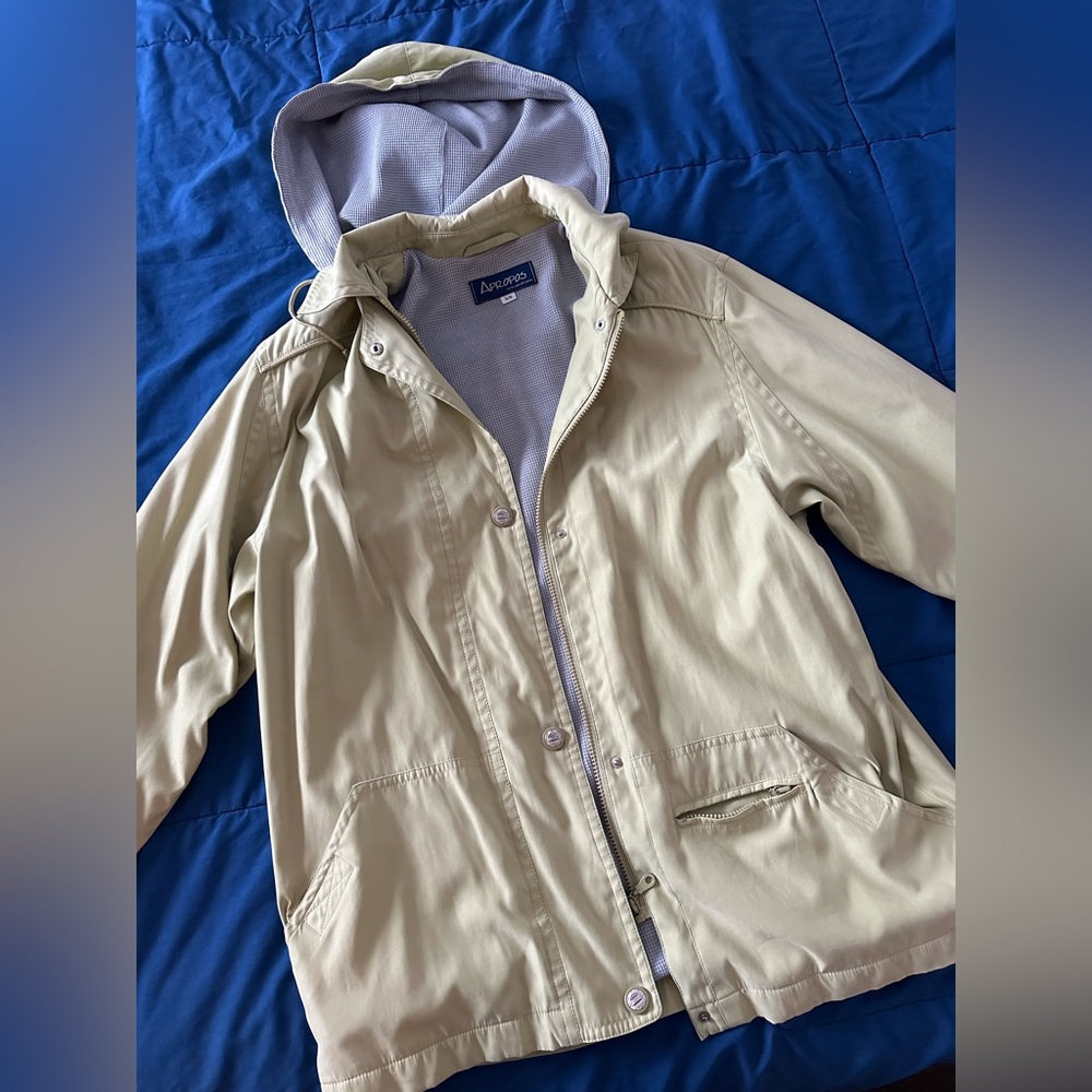 Light Green/Yellow Windbreaker Jacket